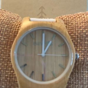 Tree and Twig Natural Bamboo Watch Brand New